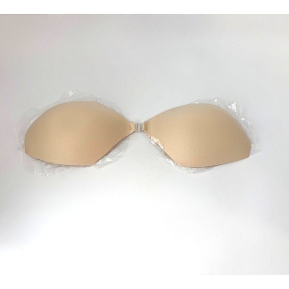 Boomba Other - BOOMBA Demi Sticky Bra Sand Size D Strapless Adhesive Silicone NEW open box